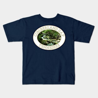 Mountain Stream in Cumberland Gap, Tennessee Kids T-Shirt